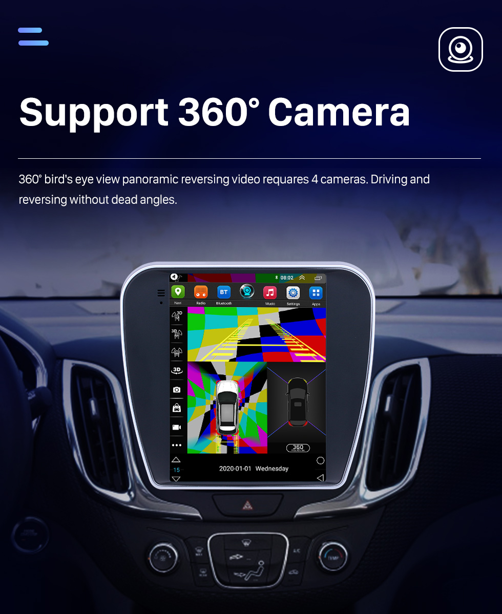 Seicane Android 9.1 9.7 Zoll GPS Navigationsradio für 2017 Chevy Chevrolet Equinox mit HD Touchscreen Bluetooth Unterstützung Carplay DVR OBD2 Seicane Android 9.1 9.7 Zoll GPS Navigationsradio für 2017 Chevy Chevrolet Equinox mit HD Touchscreen Bluetooth Unterstützung Carplay DVR OBD2