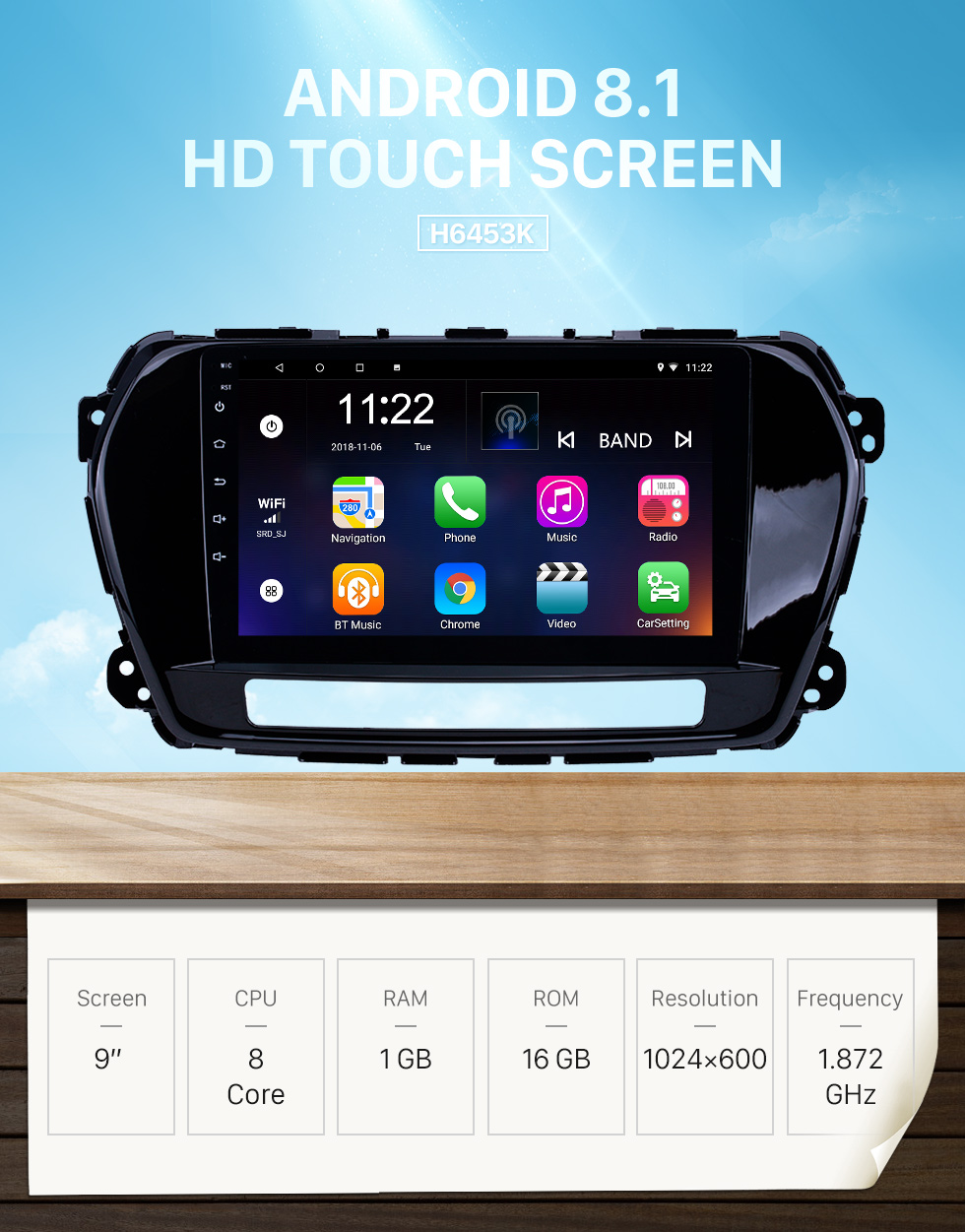 Seicane Android 8.1 9 pouces HD radio à navigation tactile GPS Navigation pour 2011-2015 Great Wall Wingle 5 avec support Bluetooth Carplay DVR OBD2 Seicane Android 8.1 9 pouces HD radio à navigation tactile GPS Navigation pour 2011-2015 Great Wall Wingle 5 avec support Bluetooth Carplay DVR OBD2