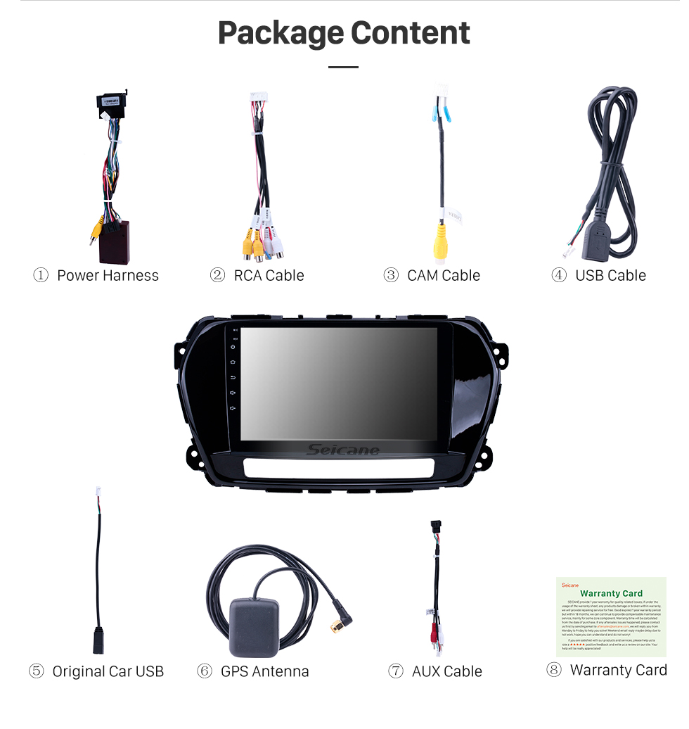 Seicane Android 8.1 9 pouces HD radio à navigation tactile GPS Navigation pour 2011-2015 Great Wall Wingle 5 avec support Bluetooth Carplay DVR OBD2 Seicane Android 8.1 9 pouces HD radio à navigation tactile GPS Navigation pour 2011-2015 Great Wall Wingle 5 avec support Bluetooth Carplay DVR OBD2
