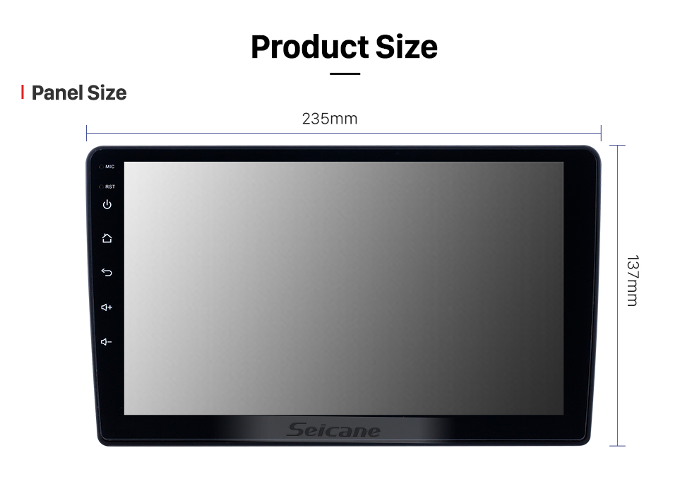 Seicane 9 polegadas GPS Navegação Rádio Android 8.1 para 2011-2017 Lada Granta Com HD Touchscreen Bluetooth suporte Carplay Câmera de backup Seicane 9 polegadas GPS Navegação Rádio Android 8.1 para 2011-2017 Lada Granta Com HD Touchscreen Bluetooth suporte Carplay Câmera de backup
