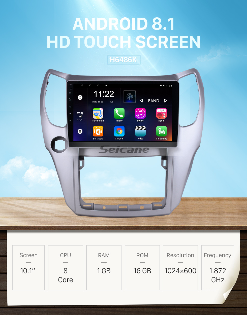 Seicane 10,1 pouces Android 8.1 pour 2012 2013 Grande Muraille M4 Radio Bluetooth HD Écran Tactile GPS Navigation Support Carplay Digital TV Seicane 10,1 pouces Android 8.1 pour 2012 2013 Grande Muraille M4 Radio Bluetooth HD Écran Tactile GPS Navigation Support Carplay Digital TV