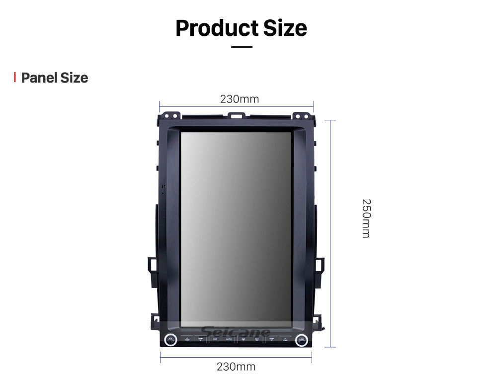 Seicane 13.6 pulgadas Android 9.1 para 2002 2003 2004-2010 Toyota Pardo Radio Navegación GPS con pantalla táctil HD Soporte Bluetooth Carplay Mirror Link