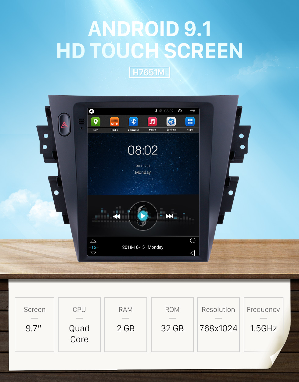 Seicane Android 9.1 9.7 inch for 2016 SGMW S1 Radio GPS Navigation with HD Touchscreen Bluetooth AUX WIFI support Carplay DVR OBD2 Seicane Android 9.1 9.7 inch for 2016 SGMW S1 Radio GPS Navigation with HD Touchscreen Bluetooth AUX WIFI support Carplay DVR OBD2