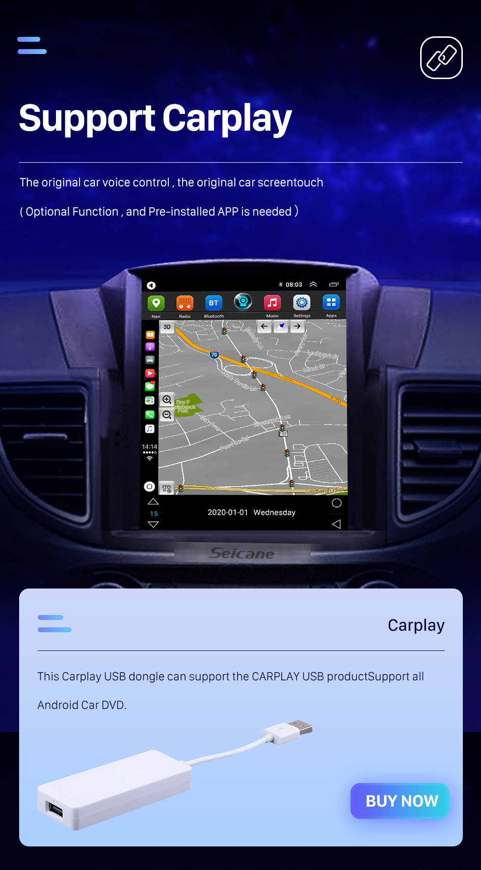 Seicane Android 9.1 9.7 inch for 2012 2013 2014 2015 2016 Honda CRV Radio with HD Touchscreen GPS Navigation System Bluetooth support Carplay TPMS Seicane Android 9.1 9.7 inch for 2012 2013 2014 2015 2016 Honda CRV Radio with HD Touchscreen GPS Navigation System Bluetooth support Carplay TPMS