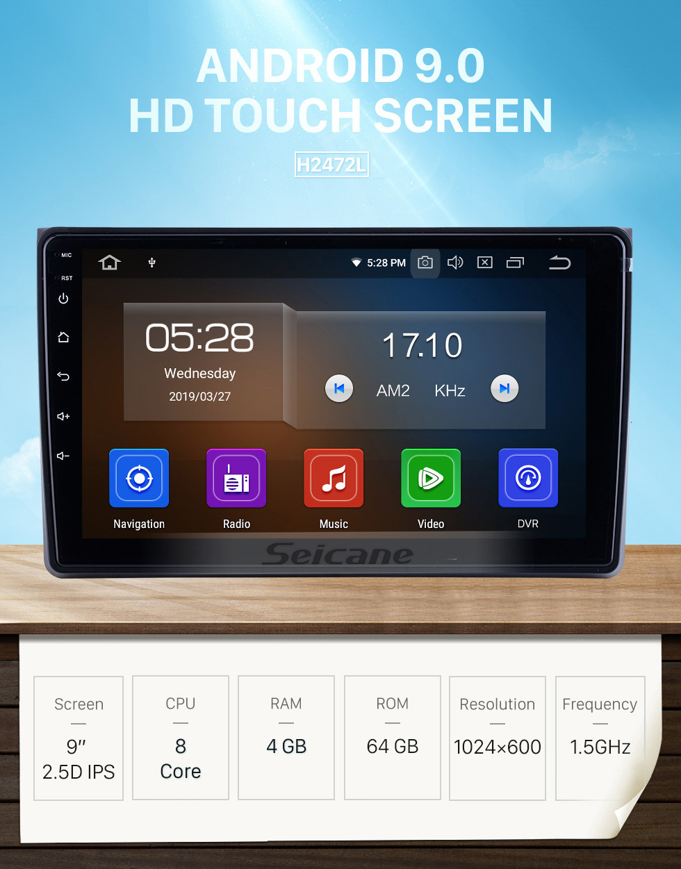 Seicane HD Touchscreen für 2002 2003 2004-2008 Audi A4 Radio Android 9.0 9 Zoll GPS Navigation Bluetooth WIFI Carplay Unterstützung DVR DAB + Seicane HD Touchscreen für 2002 2003 2004-2008 Audi A4 Radio Android 9.0 9 Zoll GPS Navigation Bluetooth WIFI Carplay Unterstützung DVR DAB +