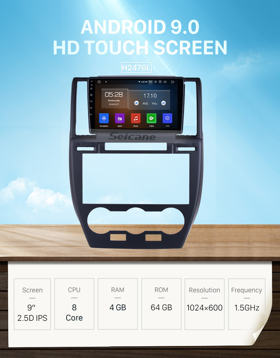 Seicane OEM 9 pulgadas Android 9.0 para 2007 2008 2009-2012 Land Rover Freelander Radio Bluetooth HD Pantalla táctil Navegación GPS Carplay support TPMS Seicane OEM 9 pulgadas Android 9.0 para 2007 2008 2009-2012 Land Rover Freelander Radio Bluetooth HD Pantalla táctil Navegación GPS Carplay support TPMS