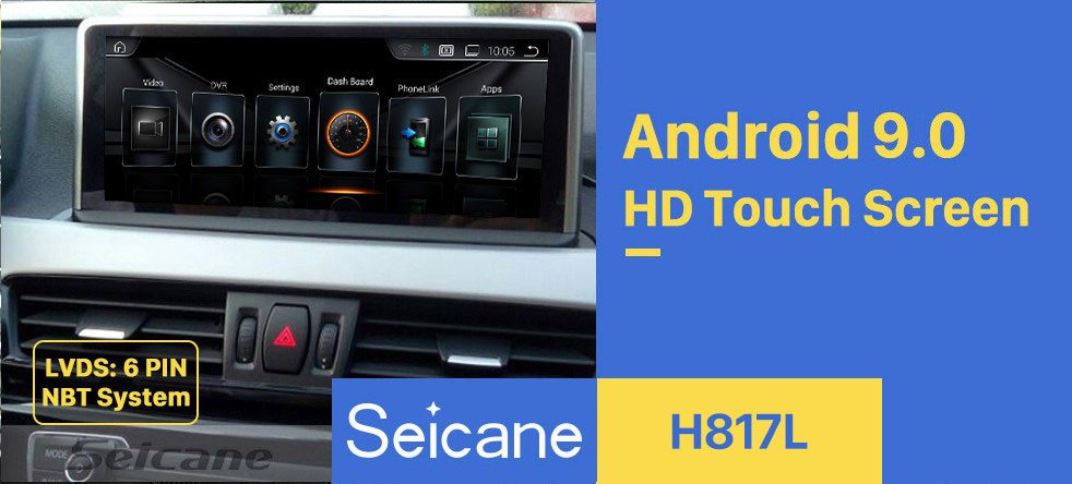Seicane Для BMW X1 F48 (2016-2017) NBT Radio 10.25 дюймов Android 9.0 HD с сенсорным экраном GPS-навигация с поддержкой Bluetooth Carplay SWC Seicane Для BMW X1 F48 (2016-2017) NBT Radio 10.25 дюймов Android 9.0 HD с сенсорным экраном GPS-навигация с поддержкой Bluetooth Carplay SWC