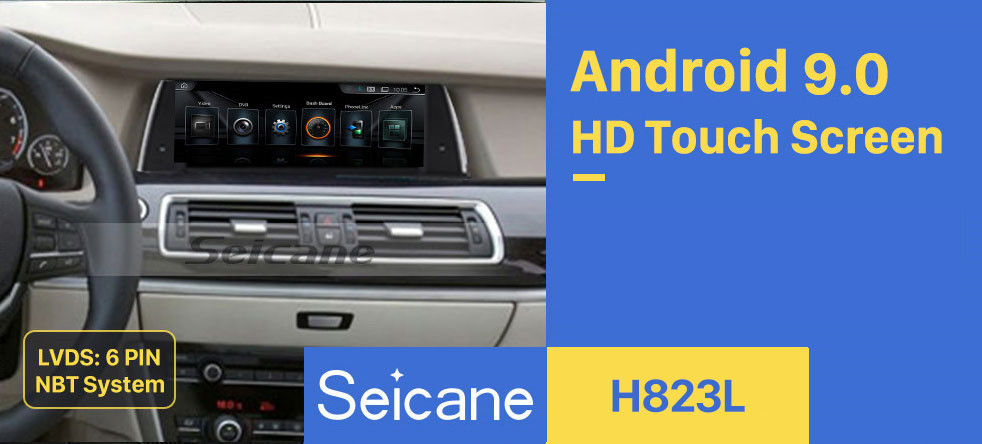 Seicane 10.25 inch Android 9.0 for BMW 5 Series F07 GT(2013-2017) NBT Radio GPS Navigation System With HD Touchscreen Bluetooth support Carplay Seicane 10.25 inch Android 9.0 for BMW 5 Series F07 GT(2013-2017) NBT Radio GPS Navigation System With HD Touchscreen Bluetooth support Carplay