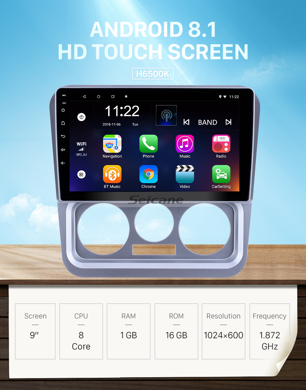 Seicane Écran tactile HD 9 pouces pour 2009 2010 2011 2012 2013 Geely Ziyoujian Radio Android 8.1 Navigation GPS avec prise en charge Bluetooth Carplay Seicane Écran tactile HD 9 pouces pour 2009 2010 2011 2012 2013 Geely Ziyoujian Radio Android 8.1 Navigation GPS avec prise en charge Bluetooth Carplay