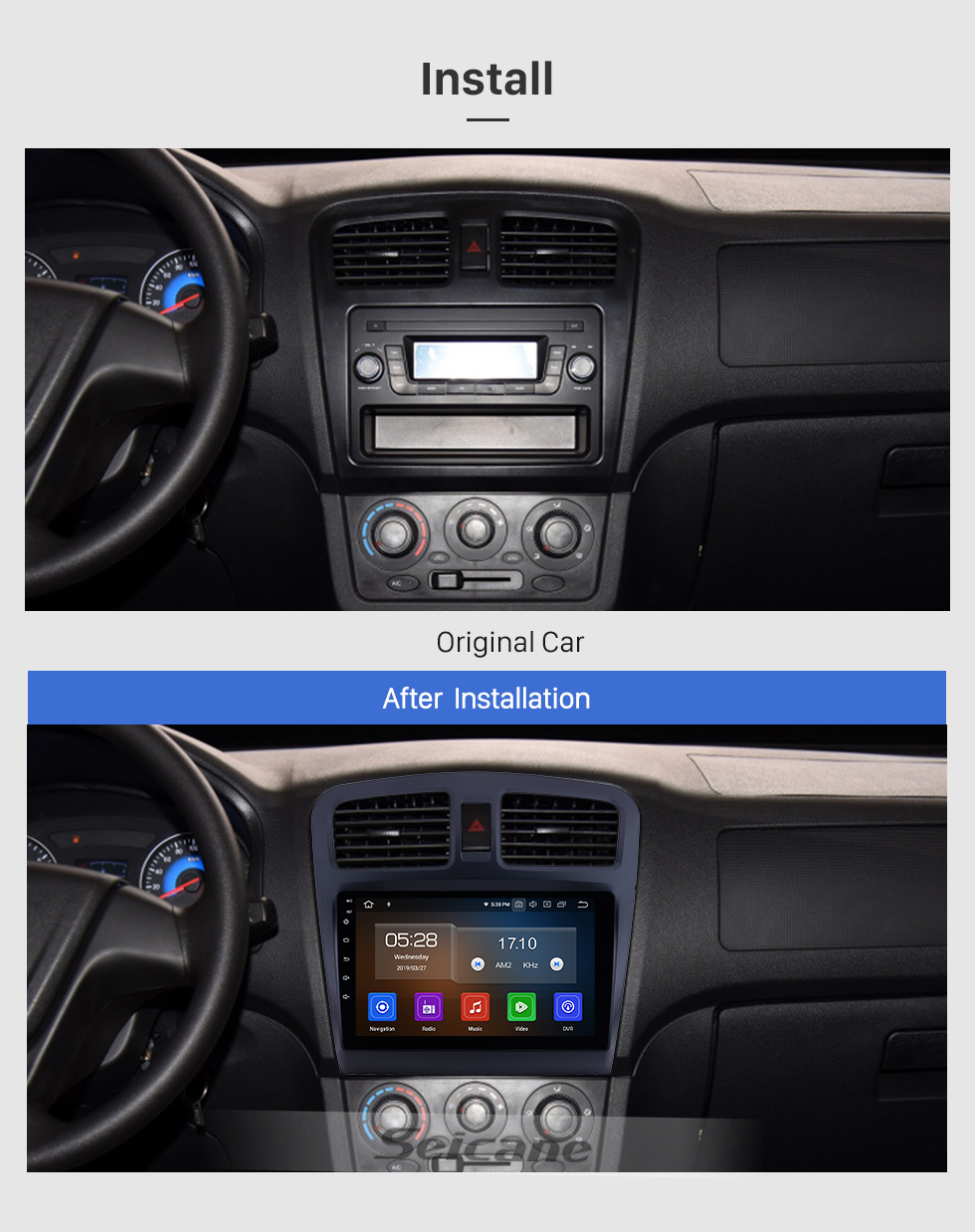 Seicane Android 9.0 Pour 2014 Fengon 330 Radio 9 pouces Navigation GPS Bluetooth WIFI HD Écran tactile USB Carplay support DVR SWC 1080P Vidéo Seicane Android 9.0 Pour 2014 Fengon 330 Radio 9 pouces Navigation GPS Bluetooth WIFI HD Écran tactile USB Carplay support DVR SWC 1080P Vidéo