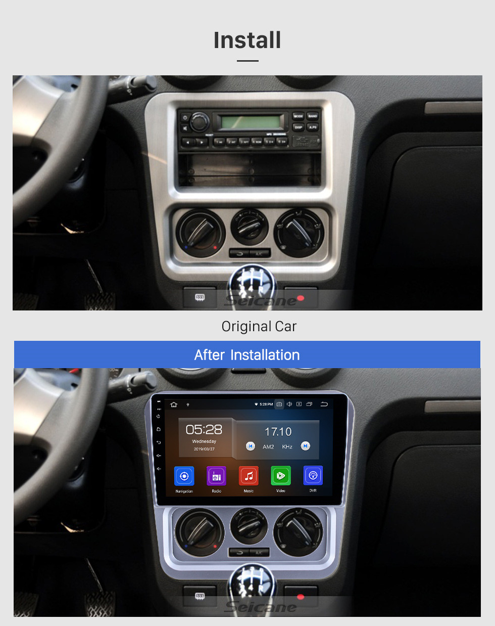 Seicane Écran tactile HD pour 2009 2010 2011 2012 2013 Geely Ziyoujian Radio Android 9.0 9 pouces Navigation GPS Bluetooth Carplay support Caméra de recul Seicane Écran tactile HD pour 2009 2010 2011 2012 2013 Geely Ziyoujian Radio Android 9.0 9 pouces Navigation GPS Bluetooth Carplay support Caméra de recul