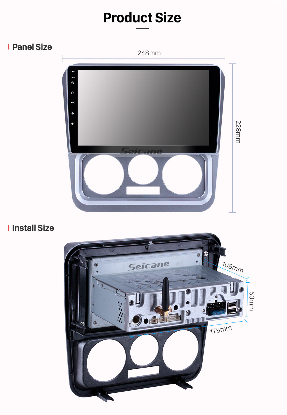 Seicane Écran tactile HD pour 2009 2010 2011 2012 2013 Geely Ziyoujian Radio Android 9.0 9 pouces Navigation GPS Bluetooth Carplay support Caméra de recul Seicane Écran tactile HD pour 2009 2010 2011 2012 2013 Geely Ziyoujian Radio Android 9.0 9 pouces Navigation GPS Bluetooth Carplay support Caméra de recul