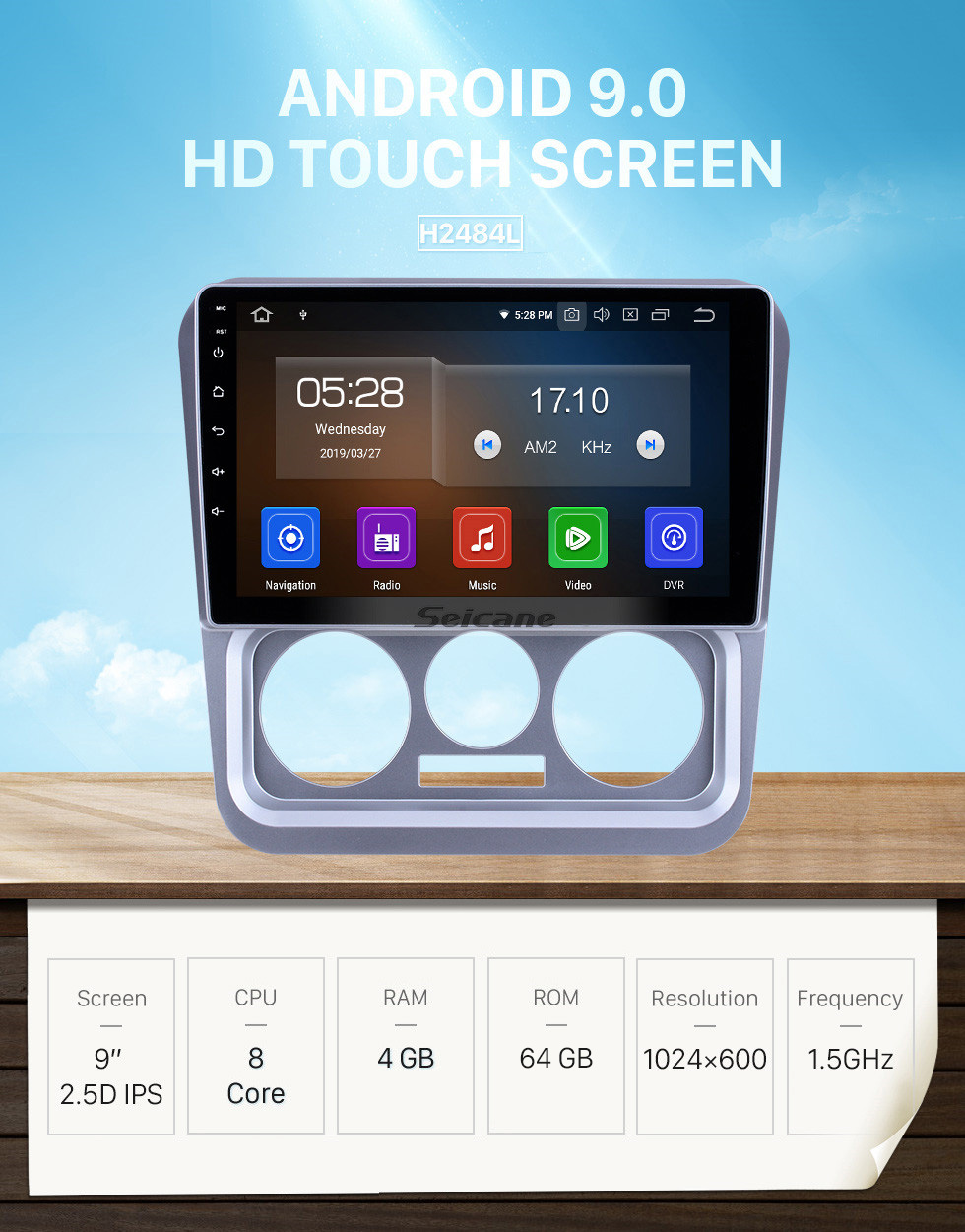 Seicane Écran tactile HD pour 2009 2010 2011 2012 2013 Geely Ziyoujian Radio Android 9.0 9 pouces Navigation GPS Bluetooth Carplay support Caméra de recul Seicane Écran tactile HD pour 2009 2010 2011 2012 2013 Geely Ziyoujian Radio Android 9.0 9 pouces Navigation GPS Bluetooth Carplay support Caméra de recul