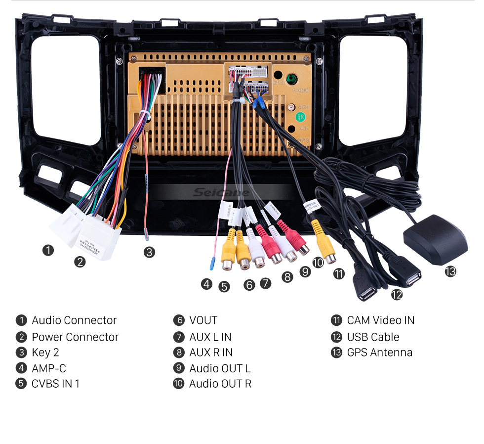 Seicane Écran tactile HD 9 pouces pour 2009 2010 Système de navigation GPS Geely King Kong Radio Android 8.1 avec prise en charge Bluetooth Carplay DAB + Seicane Écran tactile HD 9 pouces pour 2009 2010 Système de navigation GPS Geely King Kong Radio Android 8.1 avec prise en charge Bluetooth Carplay DAB +