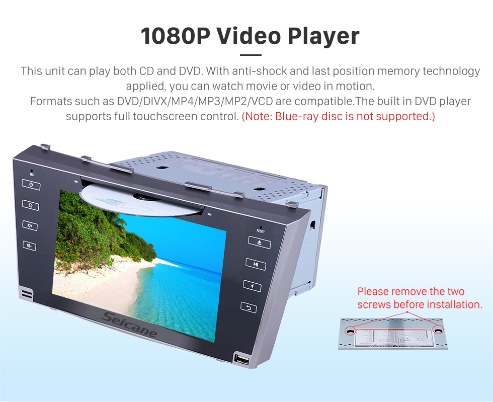 Seicane OEM 8 Zoll Android 9.0 für 2007 2008 2009 2010 2011 Toyota Camry Radio Bluetooth HD Touchscreen GPS Navigationssystem Unterstützung Carplay Seicane OEM 8 Zoll Android 9.0 für 2007 2008 2009 2010 2011 Toyota Camry Radio Bluetooth HD Touchscreen GPS Navigationssystem Unterstützung Carplay