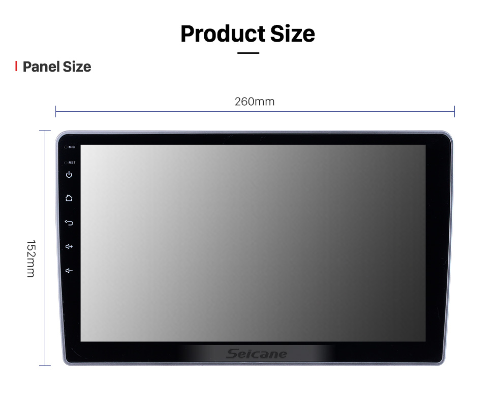 Seicane 10,1 pouces Android 8.1 pour 2007 2008 2009-2012 Lifan 520 Radio Système de navigation GPS avec écran tactile HD Prise en charge Bluetooth Carplay DVR Seicane 10,1 pouces Android 8.1 pour 2007 2008 2009-2012 Lifan 520 Radio Système de navigation GPS avec écran tactile HD Prise en charge Bluetooth Carplay DVR