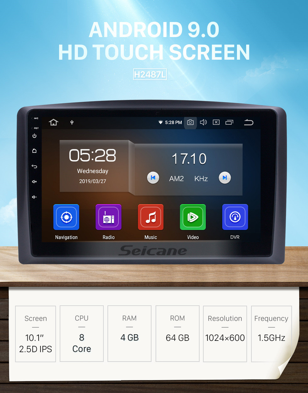 Seicane Android 9.0 for 2010 2011 2012-2015 Mercedes Benz Vito Radio 10.1 inch GPS Navigation System with HD Touchscreen Carplay Bluetooth support Digital TV Seicane Android 9.0 for 2010 2011 2012-2015 Mercedes Benz Vito Radio 10.1 inch GPS Navigation System with HD Touchscreen Carplay Bluetooth support Digital TV