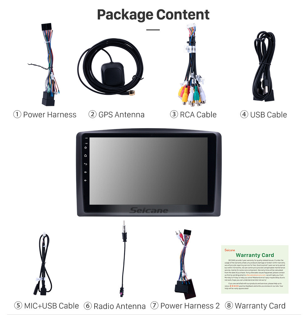 Seicane Android 9.0 for 2010 2011 2012-2015 Mercedes Benz Vito Radio 10.1 inch GPS Navigation System with HD Touchscreen Carplay Bluetooth support Digital TV Seicane Android 9.0 for 2010 2011 2012-2015 Mercedes Benz Vito Radio 10.1 inch GPS Navigation System with HD Touchscreen Carplay Bluetooth support Digital TV