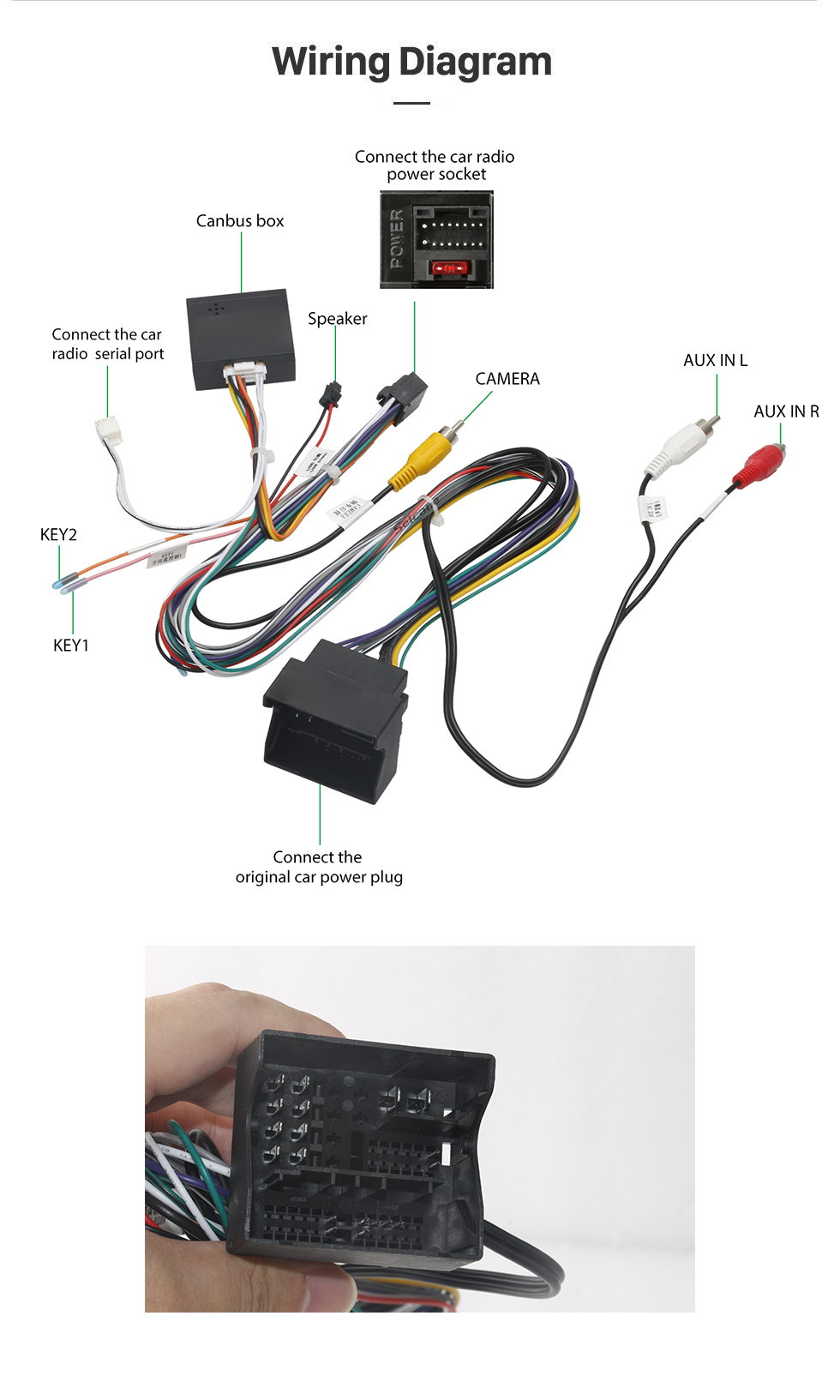 Seicane 10,1 pouces 1024 * 600 HD Écran tactile Android 13.0 Radio pour 2013 2014 2015 VW Volkswagen Golf 7 LHD Système de navigation GPS avec WIFI Bluetooth Musique USB Mirror Link Caméra de recul 1080P Vidéo OBD2