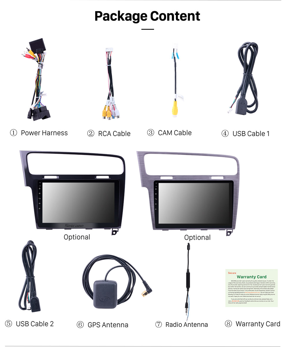 Seicane 10.1 inch 1024*600 HD Touch Screen Android 10.0 Radio for 2013 2014 2015 VW Volkswagen Golf 7 GPS Navigation system with 3G WIFI Bluetooth Music USB Mirror Link RearView Camera 1080P Video OBD2 Seicane 10.1 inch 1024*600 HD Touch Screen Android 10.0 Radio for 2013 2014 2015 VW Volkswagen Golf 7 GPS Navigation system with 3G WIFI Bluetooth Music USB Mirror Link RearView Camera 1080P Video OBD2