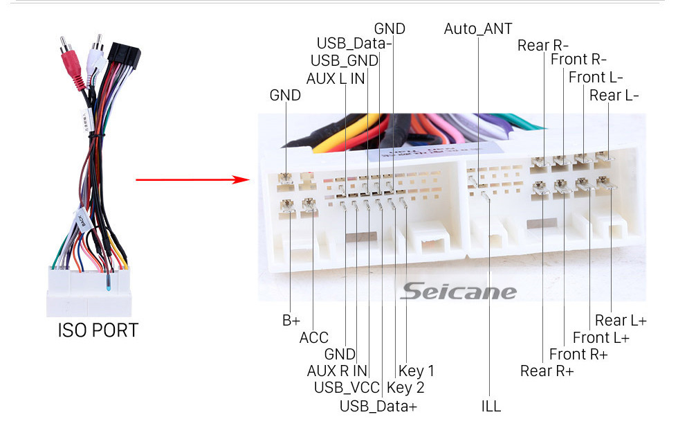 Seicane HD сенсорный экран 9-дюймовый Android 10.0 GPS-навигация Радио для 2007-2011 Hyundai Elantra с Bluetooth USB WIFI Поддержка музыки Carplay SWC 3G Резервная камера