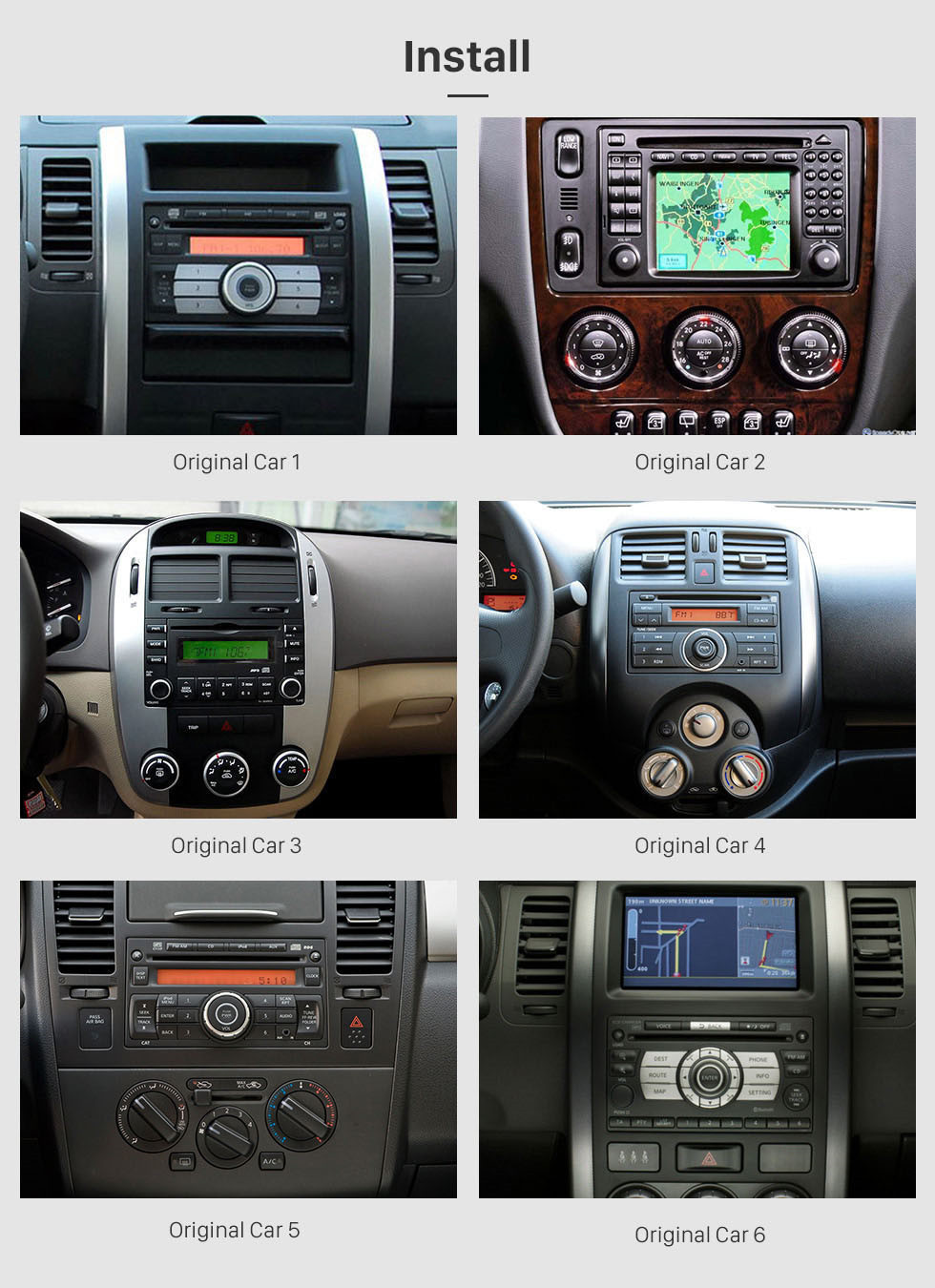 Seicane Écran tactile HD Android 7.1 Radio de navigation GPS universelle de 9 pouces avec support Bluetooth WIFI Prise en charge vidéo 1080p Commande de volant de commande Lien Lien Seicane Écran tactile HD Android 7.1 Radio de navigation GPS universelle de 9 pouces avec support Bluetooth WIFI Prise en charge vidéo 1080p Commande de volant de commande Lien Lien