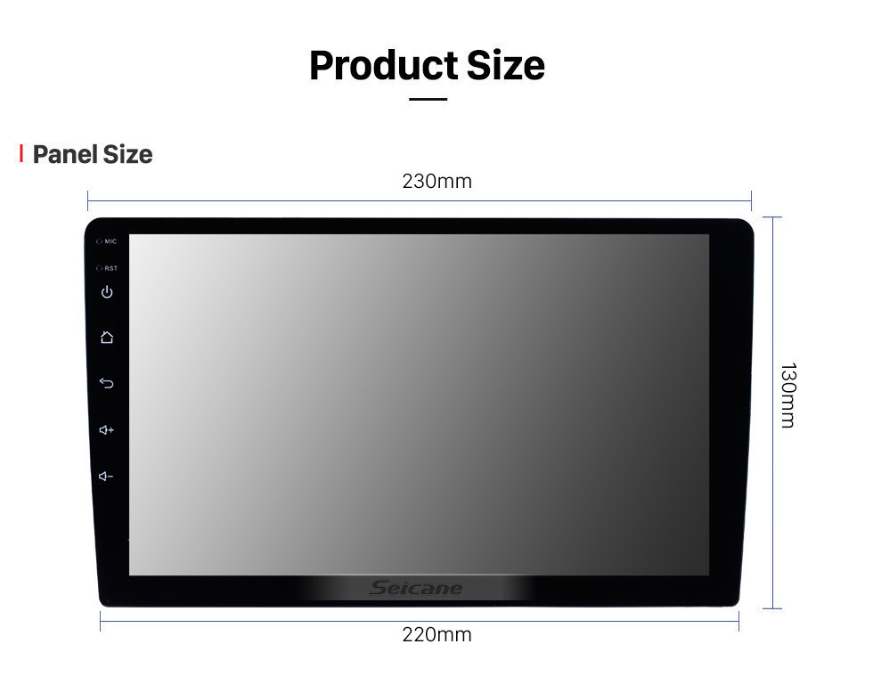 Seicane Écran tactile HD Android 7.1 Radio de navigation GPS universelle de 9 pouces avec support Bluetooth WIFI Prise en charge vidéo 1080p Commande de volant de commande Lien Lien Seicane Écran tactile HD Android 7.1 Radio de navigation GPS universelle de 9 pouces avec support Bluetooth WIFI Prise en charge vidéo 1080p Commande de volant de commande Lien Lien