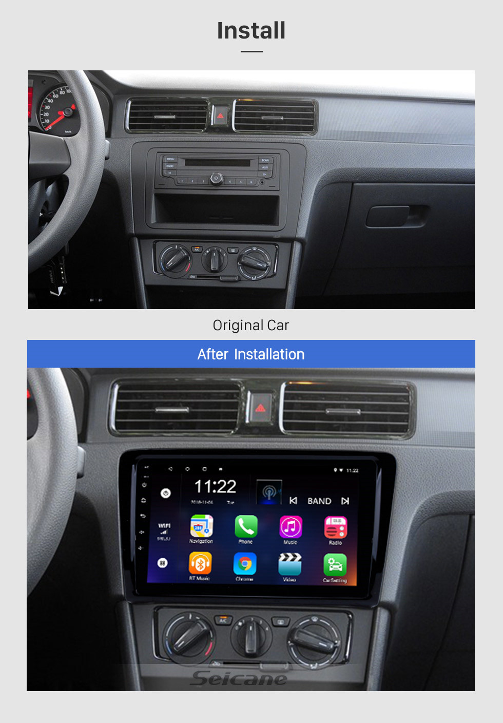 Seicane 9 дюймов 2012 2013 2014 2015 Volkswagen Santana Android 10.0 GPS Navi авто стерео HD с сенсорным экраном Bluetooth WIFI Поддержка 3G WIFI DVR Seicane 9 дюймов 2012 2013 2014 2015 Volkswagen Santana Android 10.0 GPS Navi авто стерео HD с сенсорным экраном Bluetooth WIFI Поддержка 3G WIFI DVR