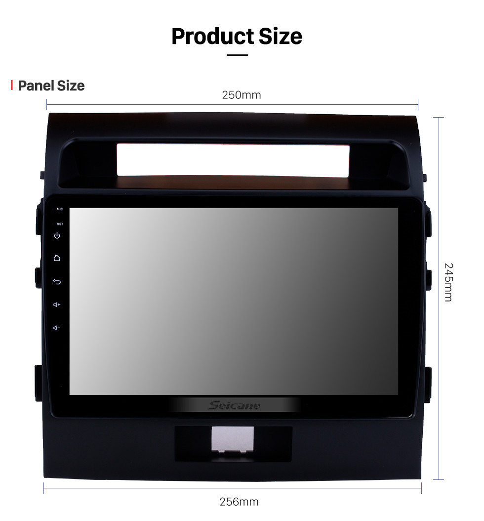Seicane 2007-2017 Toyota Cruiser FJ 10.1 inch Android 10.0 Radio GPS Navigation System with Touchscreen Bluetooth OBD2 3G WiFi AUX Steering Wheel Control Seicane 2007-2017 Toyota Cruiser FJ 10.1 inch Android 10.0 Radio GPS Navigation System with Touchscreen Bluetooth OBD2 3G WiFi AUX Steering Wheel Control