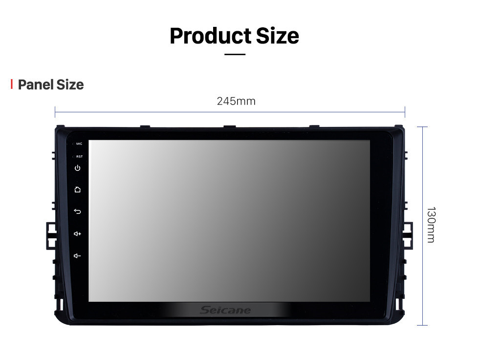 Seicane OEM 9 polegada 2018 vw volkswagen universal android 13.0 hd tela sensível ao toque sistema de navegação gps suporte de rádio tpm dvr wifi carplay controle remoto bluetooth Seicane OEM 9 polegada 2018 vw volkswagen universal android 13.0 hd tela sensível ao toque sistema de navegação gps suporte de rádio tpm dvr wifi carplay controle remoto bluetooth