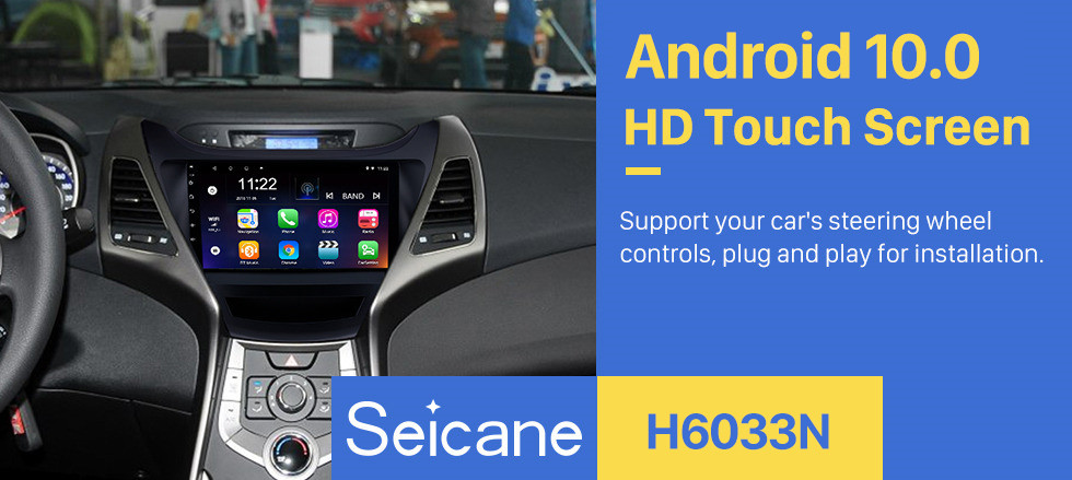 Seicane 9 Zoll 2014 2015 2016 Hyundai Elantra Autoradio GPS-Navigationssystem Bluetooth Touchscreen Auto Stereo TV Tuner Rückfahrkamera AUX IPOD MP3 Seicane 9 Zoll 2014 2015 2016 Hyundai Elantra Autoradio GPS-Navigationssystem Bluetooth Touchscreen Auto Stereo TV Tuner Rückfahrkamera AUX IPOD MP3