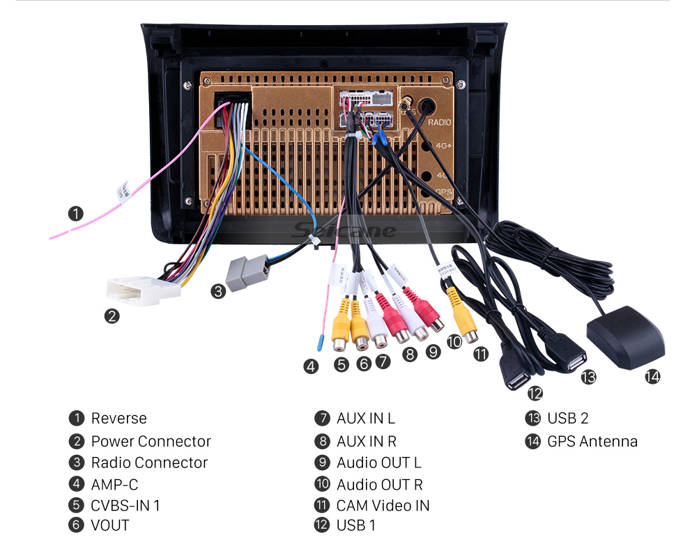 Seicane Radio auto de 9 pulgadas con Android 10.0 HD y pantalla táctil para NISSAN NV350 con navegación GPS Bluetooth Wifi Link USB FM soporte cámara de visión trasera DVR SCW