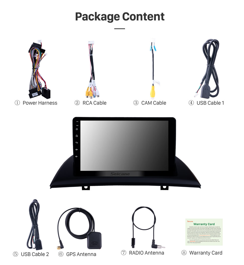 Seicane Android 10.0 car dvd player 9 inch for 2004 2005 2006-2012 BMW X3 E83 2.0i 2.5i 2.5si 3.0i 3.0si 2.0d 3.0d 3.0sd GPS Navigation System Radio with Bluetooth support Carplay Seicane Android 10.0 car dvd player 9 inch for 2004 2005 2006-2012 BMW X3 E83 2.0i 2.5i 2.5si 3.0i 3.0si 2.0d 3.0d 3.0sd GPS Navigation System Radio with Bluetooth support Carplay