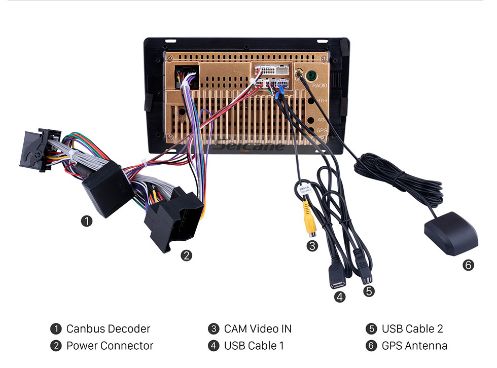 Seicane Android 10.0 reproductor de DVD para automóvil de 9 pulgadas para 2004 2005 2006-2012 BMW X3 E83 2.0i 2.5i 2.5si 3.0i 3.0si 2.0d 3.0d 3.0sd Sistema de navegación GPS Radio con soporte Bluetooth Carplay