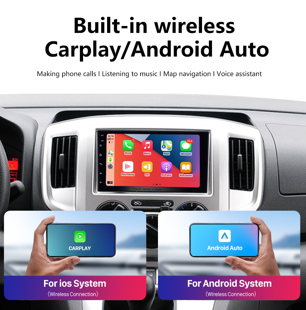 Seicane Universal 7 pulgadas Android 12.0 Radio con pantalla táctil doble DIN para Toyota Hyundai Kia Nissan Volkswagen Suzuki Honda con sistema de navegación GPS compatible con cámara de visión trasera de música Bluetooth