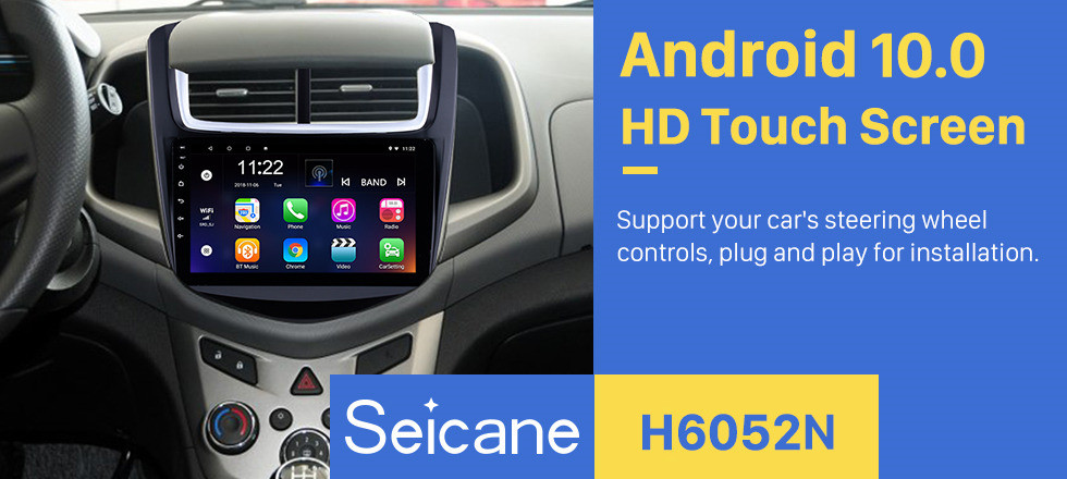 Seicane 9 Inch OEM Navigation System Android 10.0 Radio For 2014 Chevy Chevrolet Aveo 1024*600 Touch Screen MP5 Player TV tuner Remote Control Bluetooth music Seicane 9 Inch OEM Navigation System Android 10.0 Radio For 2014 Chevy Chevrolet Aveo 1024*600 Touch Screen MP5 Player TV tuner Remote Control Bluetooth music