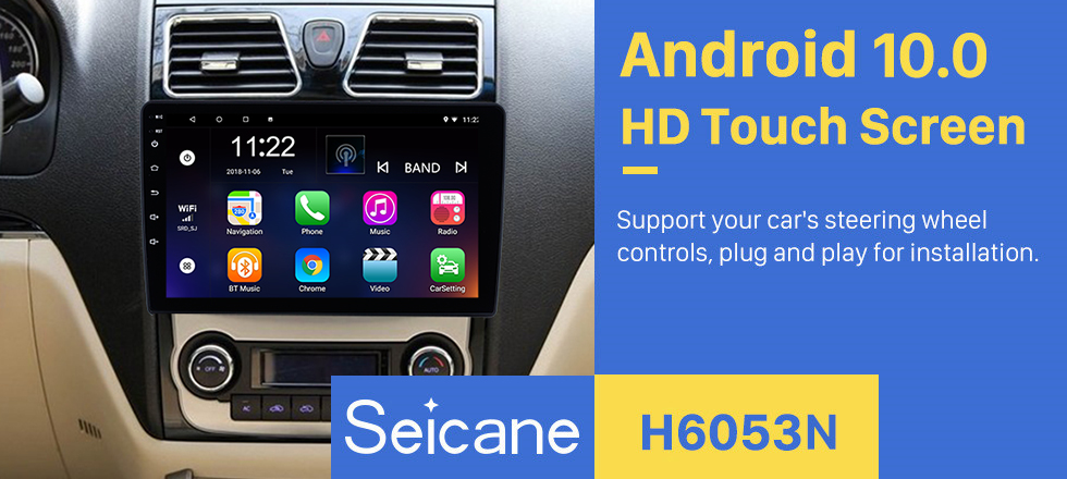 Seicane 2012 2013 2014 Geely Emgrand EC7 Android 10.0 GPS Navigation Car Stereo 3G WiFi AM FM Radio Bluetooth Music Mirror Link OBD2 Rearview Camera Steering Wheel Control MP3 Seicane 2012 2013 2014 Geely Emgrand EC7 Android 10.0 GPS Navigation Car Stereo 3G WiFi AM FM Radio Bluetooth Music Mirror Link OBD2 Rearview Camera Steering Wheel Control MP3
