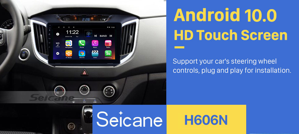 Seicane 2014 2015 Hyundai IX25 Android 10.0 10.1 inch HD touchscreen Radio GPS Navi USB Bluetooth WIFI OBD2 Mirror Link Rearview camera Seicane 2014 2015 Hyundai IX25 Android 10.0 10.1 inch HD touchscreen Radio GPS Navi USB Bluetooth WIFI OBD2 Mirror Link Rearview camera