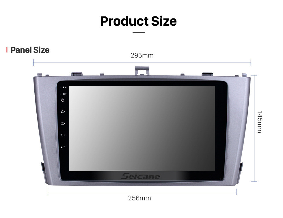 Seicane Android 10.0 Navigation GPS Radio 9 pouces pour 2009-2013 Toyota AVENSIS avec écran tactile 1024 * 600 Bluetooth Téléphone Wifi Lien miroir Prise en charge de la commande au volant DVR Seicane Android 10.0 Navigation GPS Radio 9 pouces pour 2009-2013 Toyota AVENSIS avec écran tactile 1024 * 600 Bluetooth Téléphone Wifi Lien miroir Prise en charge de la commande au volant DVR