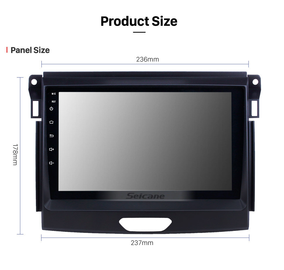 Seicane Android 13.0 9 Zoll Touchscreen GPS Navigationsradio für 2015 Ford Ranger mit USB WIFI Bluetooth Musik AUX Unterstützung Carplay Digital TV TPMS SWC Seicane Android 13.0 9 Zoll Touchscreen GPS Navigationsradio für 2015 Ford Ranger mit USB WIFI Bluetooth Musik AUX Unterstützung Carplay Digital TV TPMS SWC