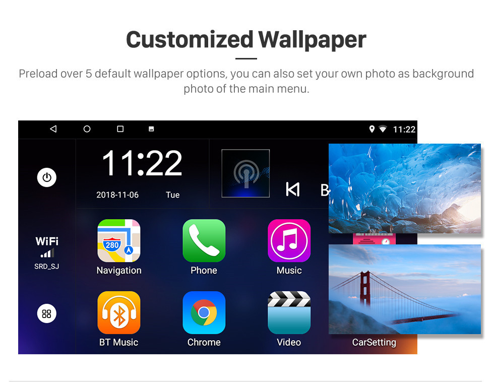 Seicane Autoradio tout-en-un Android 10.0 HD à écran tactile 9 pouces pour 2009-2012 Peugeot 3008 avec musique Bluetooth Système de navigation GPS USB Wifi Prise en charge des commandes au volant DVR Caméra de recul OBD2 Seicane Autoradio tout-en-un Android 10.0 HD à écran tactile 9 pouces pour 2009-2012 Peugeot 3008 avec musique Bluetooth Système de navigation GPS USB Wifi Prise en charge des commandes au volant DVR Caméra de recul OBD2