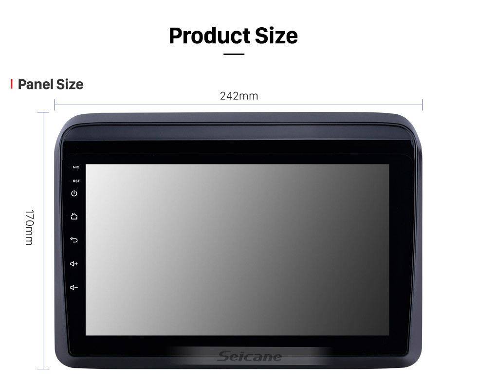 Seicane OEM 9 inch Android 10.0 Bluetooth Radio for 2018-2019 Suzuki ERTIGA with GPS Navigation 1024*600 touchscreen wifi music support Rearview Camera DVR Steering Wheel Control OBD