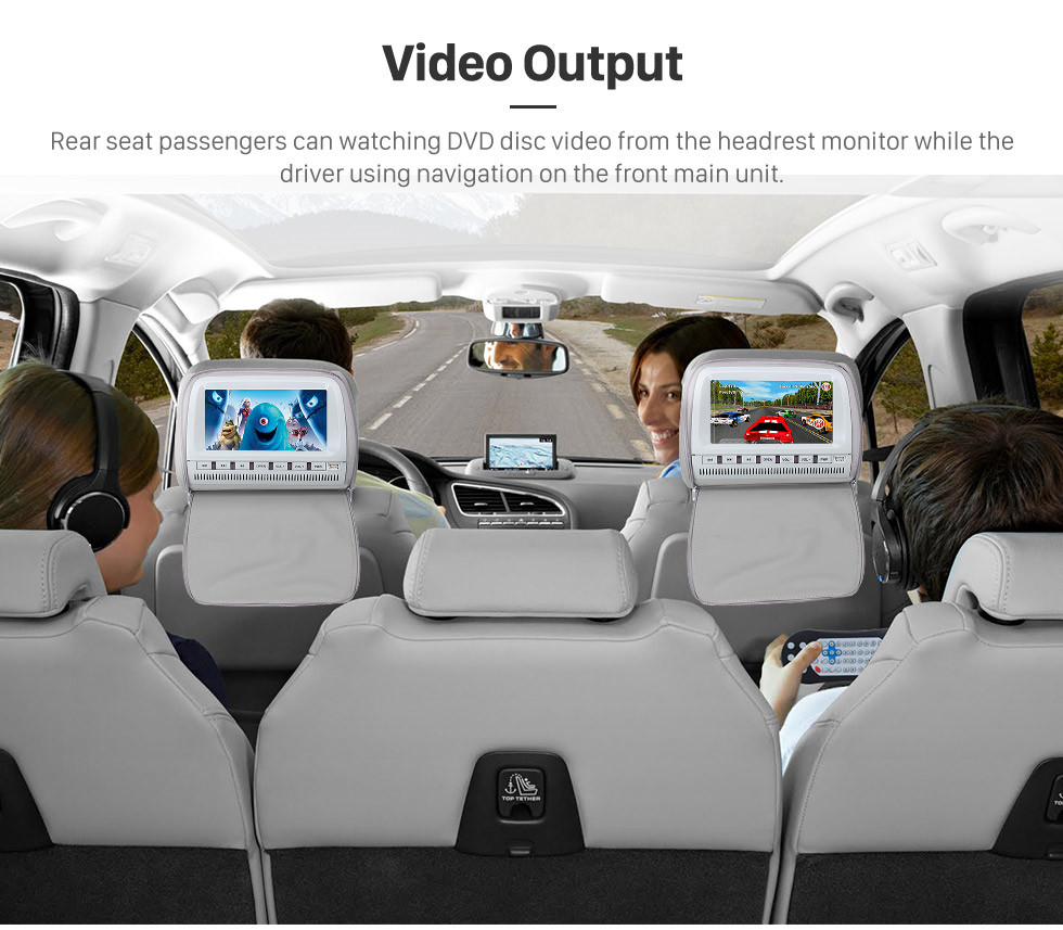 Seicane 2010-2016 Toyota Avanza 9 polegadas HD Touchscreen Android 10.0 Rádio com GPS Sistema de navegação USB WIFI música Bluetooth Mirror Link suporte DVR Steering Wheel Control OBD2 TPMS 1080P