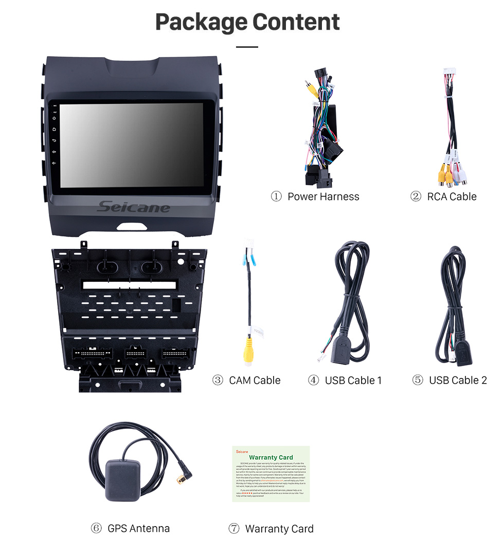 Seicane 9 inch Android 10.0 2013 2014 2015 2016 2017 Ford Edge Radio GPS Navigation System with HD Touch Screen Bluetooth 3G WIFI support Backup Camera TPMS Steering Wheel Control Mirror link OBD2 DVR Seicane 9 inch Android 10.0 2013 2014 2015 2016 2017 Ford Edge Radio GPS Navigation System with HD Touch Screen Bluetooth 3G WIFI support Backup Camera TPMS Steering Wheel Control Mirror link OBD2 DVR
