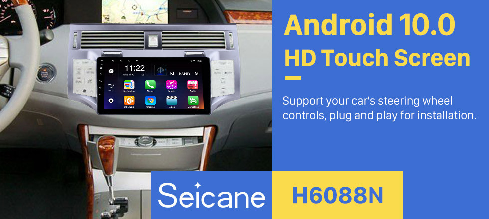 Seicane 2006 2007 2008 2009 2010 TOYOTA AVALON 9 Inch Android 10.0 HD Touchscreen Car Stereo GPS Navigation System  Radio Bluetooth  WIFI  USB Support DAB+ OBDII SWC