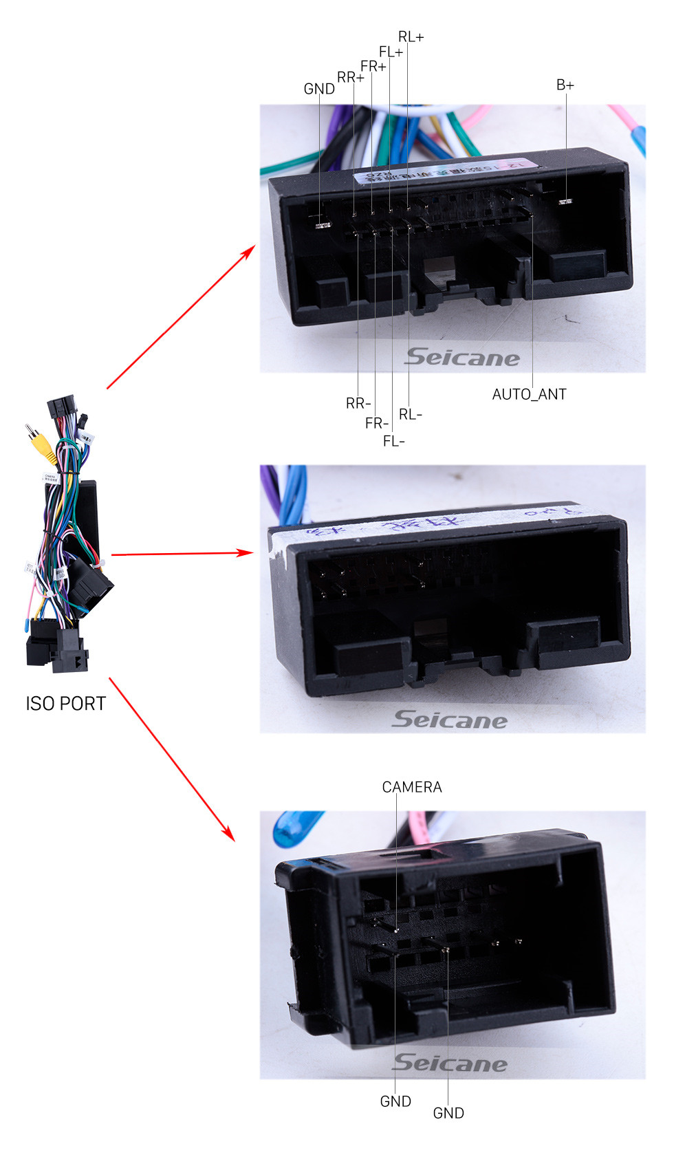 Seicane Android 10.0 9 pouces Tout-en-un 2012 2013 2014 Ford Mondeo Aftermarket Navigation GPS Système audio de voiture WiFi Bluetooth Tuner radio Prise en charge TV AUX DVR Caméra de recul Commande au volant