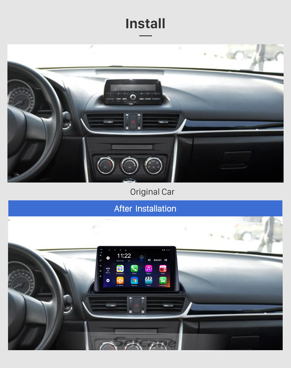 Seicane 9 polegada 8 Núcleo Android 10.0 2014 2015 2016 2017 MAZDA CX-4 Sistema de Navegação GPS de Rádio com HD Touch Screeen USB 3G WIFI Bluetooth suporte de Música OBD2 Espelho Link TV Digital Seicane 9 polegada 8 Núcleo Android 10.0 2014 2015 2016 2017 MAZDA CX-4 Sistema de Navegação GPS de Rádio com HD Touch Screeen USB 3G WIFI Bluetooth suporte de Música OBD2 Espelho Link TV Digital