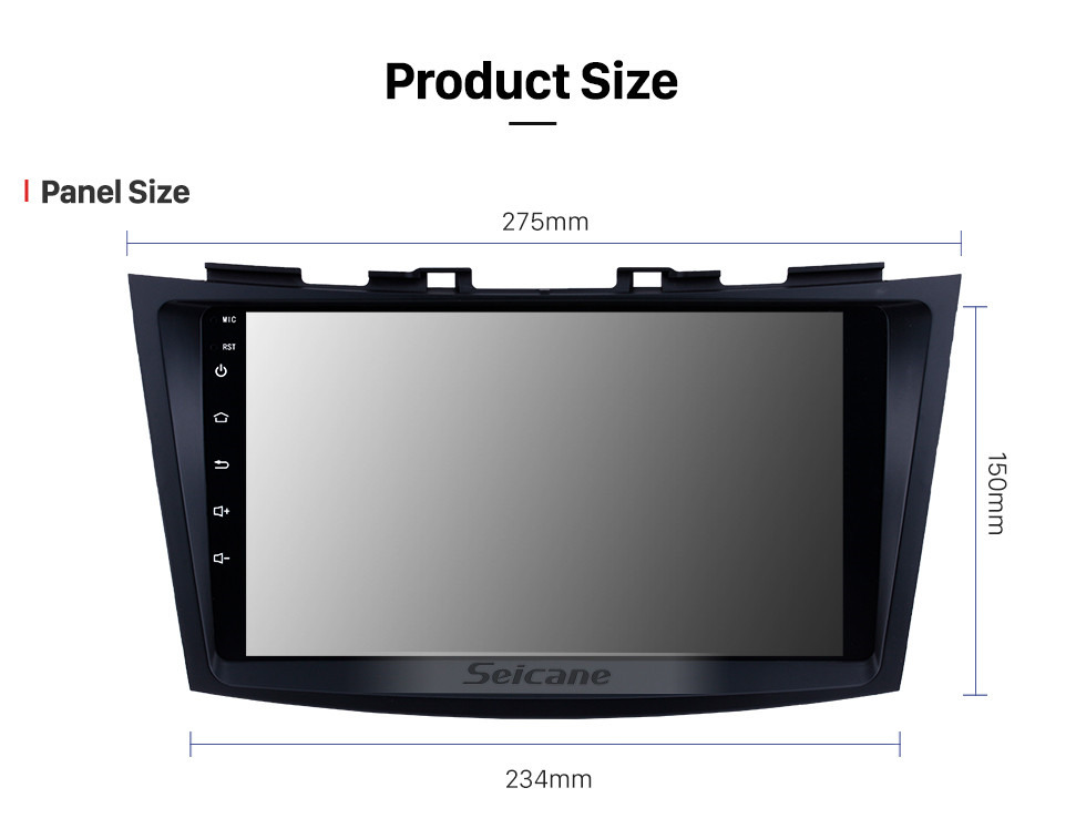 Seicane 9 inch Android 10.0 2011-2013 SUZUKI SWIFT Auto Radio GPS Navigation Audio system Bluetooth Music USB WIFI support 1080P Video OBD2 DVR Seicane 9 inch Android 10.0 2011-2013 SUZUKI SWIFT Auto Radio GPS Navigation Audio system Bluetooth Music USB WIFI support 1080P Video OBD2 DVR