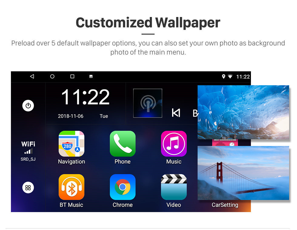 Seicane Android 10.0 9 polegadas 2014-2017 Suzuki S-Cross SX4 HD Touchscreen Rádio GPS Navi Bluetooth suporte OBD2 DVR WIFI SWC TPMS