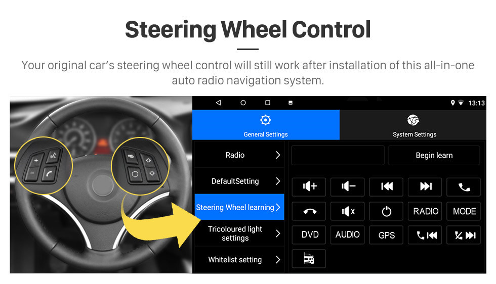 Seicane 9 polegada 1024 * 600 Tela Sensível Ao Toque 2015 2016 VW Volkswagen Lamando Android 10.0 Rádio com Bluetooth 3G WiFi OBD2 Link Do Espelho 1080 P Controle de Volante Câmera Retrovisor